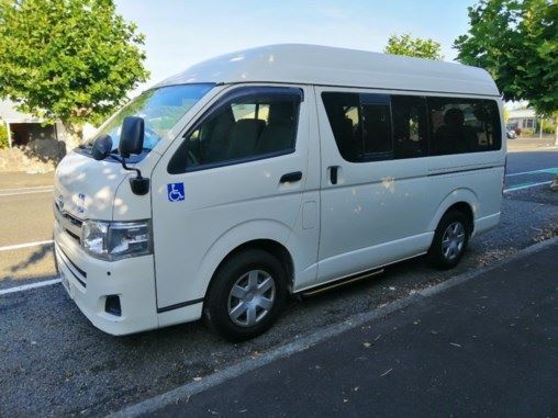 Minivan with wheelchair hoist major fundraiser.
